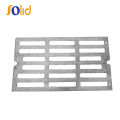 Heavy duty DI cast iron square manhole cover floor drain grating drainage frame channels